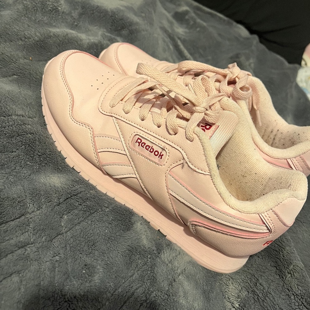 Pink Reeboks